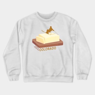 Ski Butter Carving | Copper Mountain Colorado Crewneck Sweatshirt